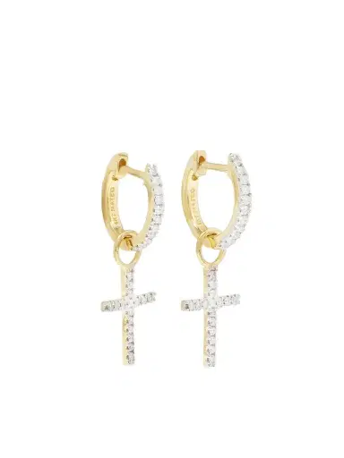 Mateo 14-karat Gold Diamond Hoop Earrings | Thumbnail 1 Mateo 14-karat Gold Diamond Hoop Earrings | Thumbnail 1