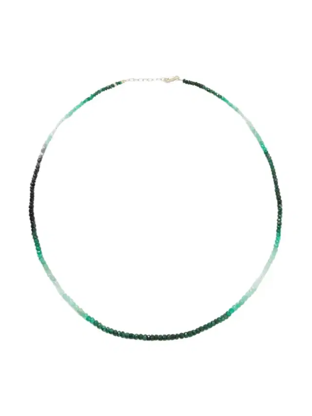 JIA JIA Gold Emerald Necklace