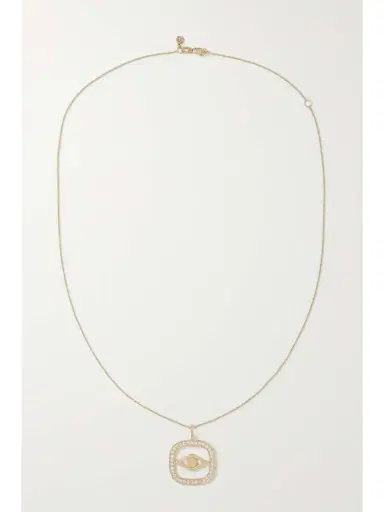 Sydney Evan 14-karat Gold Diamond Necklace | Thumbnail 4 Sydney Evan 14-karat Gold Diamond Necklace | Thumbnail 4