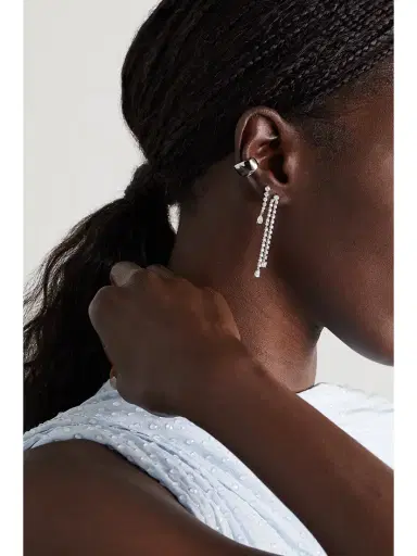 Anita Ko 18-karat White Gold Diamond Earrings | Thumbnail 4