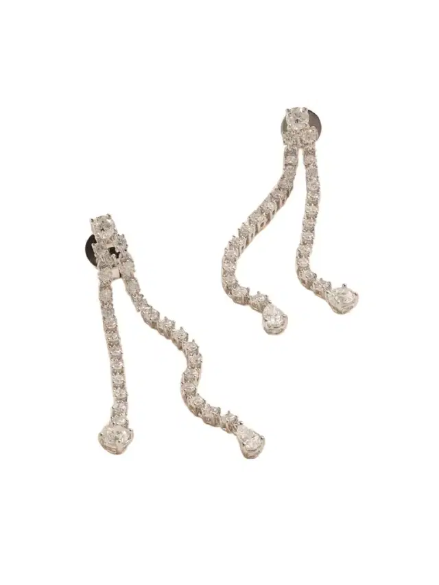Anita Ko 18-karat White Gold Diamond Earrings