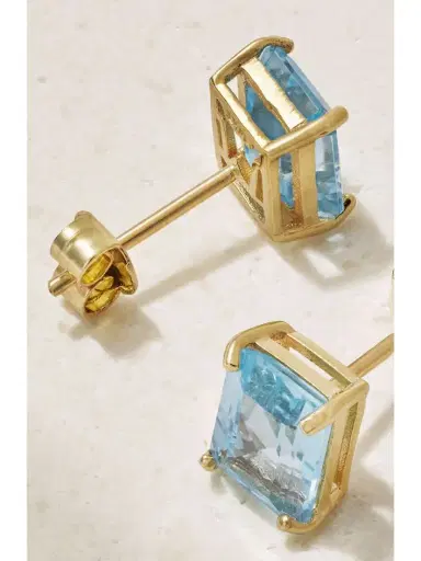Mateo 14-karat Gold Topaz Earrings | Thumbnail 3 Mateo 14-karat Gold Topaz Earrings | Thumbnail 3