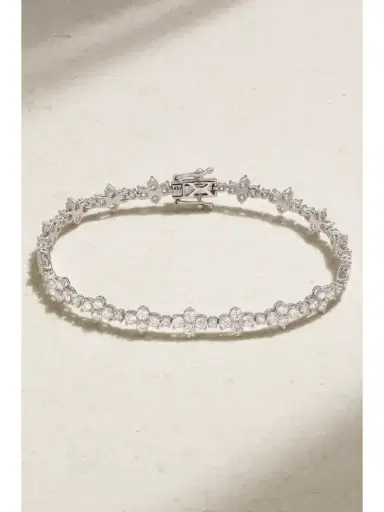 Anita Ko Vivi 18-karat White Gold Diamond Tennis Bracelet | Thumbnail 1