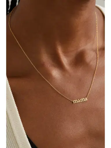 Jennifer Meyer Mama 18-karat Gold Necklace | Thumbnail 2 Jennifer Meyer Mama 18-karat Gold Necklace | Thumbnail 2