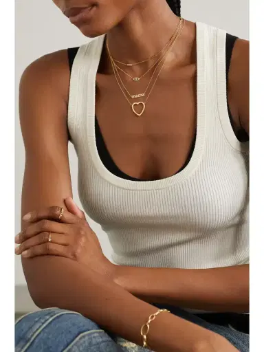 Jennifer Meyer Mama 18-karat Gold Necklace | Thumbnail 5 Jennifer Meyer Mama 18-karat Gold Necklace | Thumbnail 5