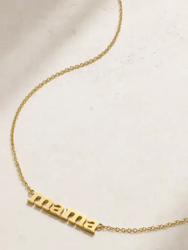 Jennifer Meyer Mama 18-karat Gold Necklace | Thumbnail 1 Jennifer Meyer Mama 18-karat Gold Necklace | Thumbnail 1