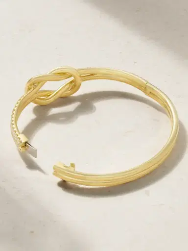Anita Ko Knot 18-karat Gold Diamond Bracelet | Thumbnail 3 Anita Ko Knot 18-karat Gold Diamond Bracelet | Thumbnail 3