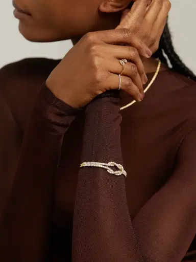 Anita Ko Knot 18-karat Gold Diamond Bracelet | Thumbnail 5 Anita Ko Knot 18-karat Gold Diamond Bracelet | Thumbnail 5