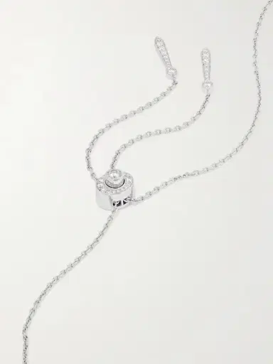 Garrard Wings Embrace 18-karat White Gold Diamond Necklace | Thumbnail 3
