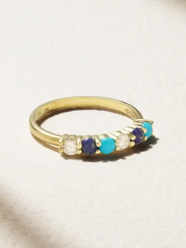 18-karat Gold Multi-stone Ring