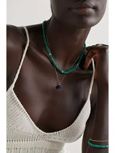 Mateo 14-karat Gold, Lapis Lazuli And Diamond Necklace | Thumbnail 5 Mateo 14-karat Gold, Lapis Lazuli And Diamond Necklace | Thumbnail 5