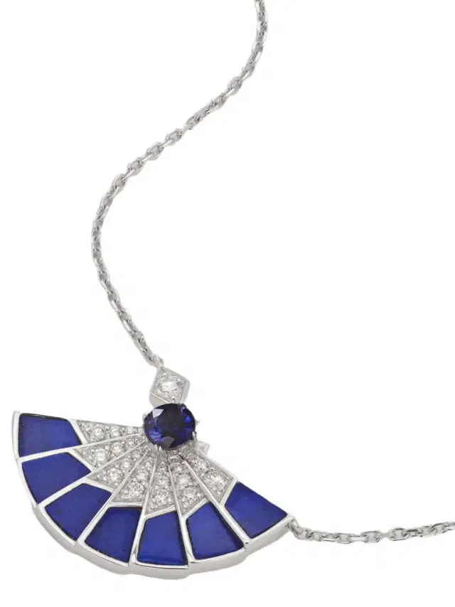 Fanfare Symphony 18-karat White Gold Multi-stone Necklace Fanfare Symphony 18-karat White Gold Multi-stone Necklace