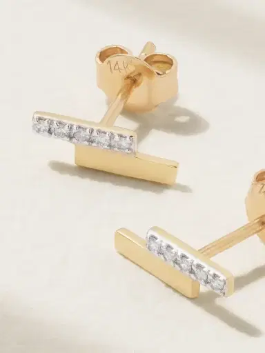 Mateo 14-karat Gold Diamond Earrings | Thumbnail 3 Mateo 14-karat Gold Diamond Earrings | Thumbnail 3