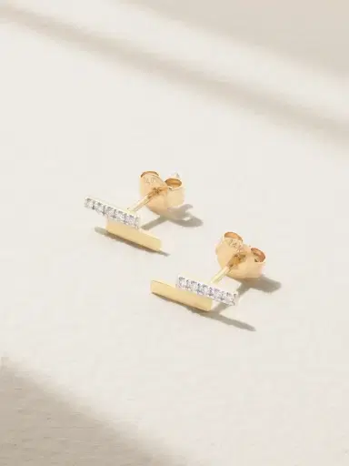Mateo 14-karat Gold Diamond Earrings | Thumbnail 1 Mateo 14-karat Gold Diamond Earrings | Thumbnail 1