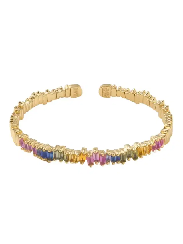 18-karat Gold Sapphire Cuff