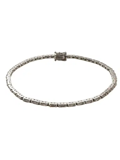 Suzanne Kalan 18-karat White  Diamond Tennis Bracelet | Thumbnail 1