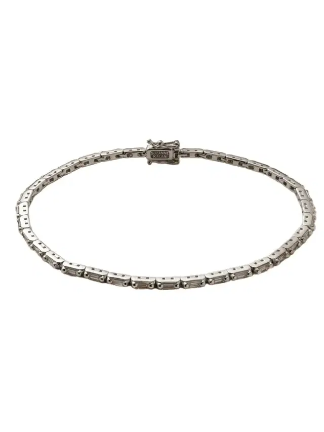 18-karat White  Diamond Tennis Bracelet
