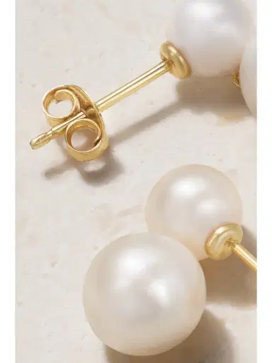 Mateo Duo 14-karat Gold Pearl Earrings | Thumbnail 3 Mateo Duo 14-karat Gold Pearl Earrings | Thumbnail 3