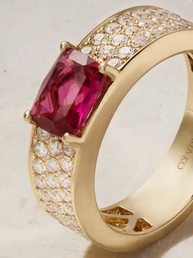 Anita Ko 18-karat Gold, Ruby And Diamond Ring | Thumbnail 4 Anita Ko 18-karat Gold, Ruby And Diamond Ring | Thumbnail 4