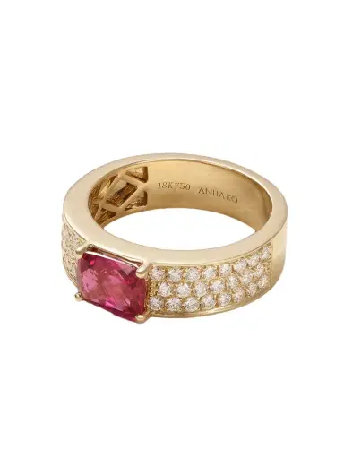 Anita Ko 18-karat Gold, Ruby And Diamond Ring | Thumbnail 1 Anita Ko 18-karat Gold, Ruby And Diamond Ring | Thumbnail 1