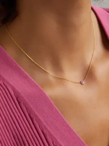 Diane Kordas Evil Eye 18-karat Gold Diamond Necklace | Thumbnail 2