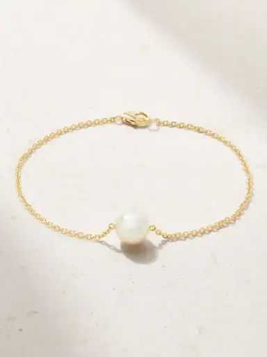Mikimoto 18-karat Gold Pearl Bracelet | Thumbnail 1 Mikimoto 18-karat Gold Pearl Bracelet | Thumbnail 1
