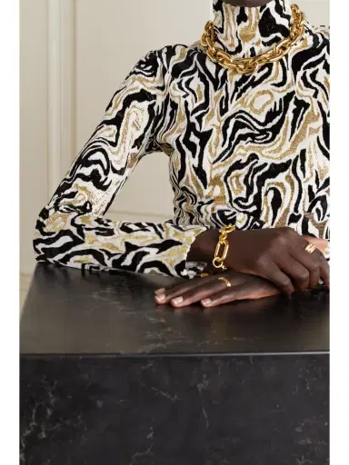 Rabanne Xl Link Gold-tone Necklace | Thumbnail 2
