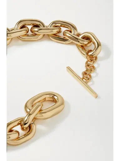 Rabanne Xl Link Gold-tone Necklace | Thumbnail 3