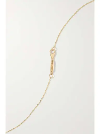 Suzanne Kalan Mini Butterfly 18-karat Gold Diamond Necklace | Thumbnail 3