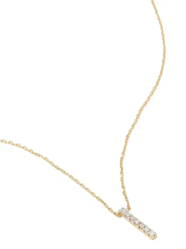 La Barre 14-karat Gold Diamond Necklace