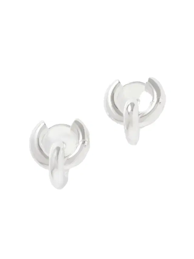 LIÉ STUDIO The Esther Silver-plated Hoop Earrings