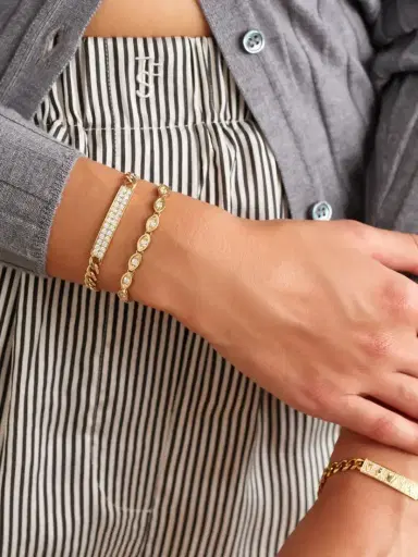 Sydney Evan Evil Eye 14-karat Gold Diamond Bracelet | Thumbnail 5 Sydney Evan Evil Eye 14-karat Gold Diamond Bracelet | Thumbnail 5