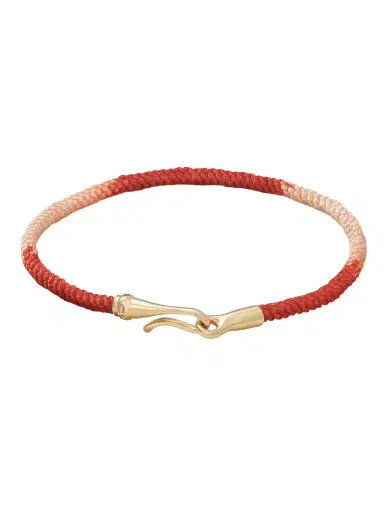 OLE LYNGGAARD COPENHAGEN Life 18-karat Gold And Rope Bracelet - S | Thumbnail 1