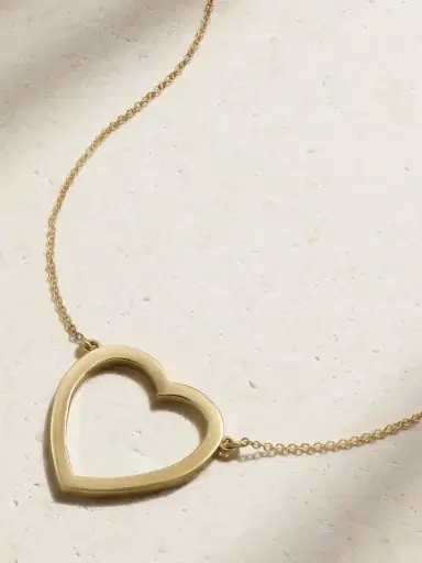 Jennifer Meyer Open Heart 18-karat Gold Necklace | Thumbnail 1 Jennifer Meyer Open Heart 18-karat Gold Necklace | Thumbnail 1