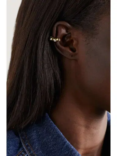 Melissa Kaye Audrey 18-karat Gold Diamond Ear Cuff | Thumbnail 4 Melissa Kaye Audrey 18-karat Gold Diamond Ear Cuff | Thumbnail 4