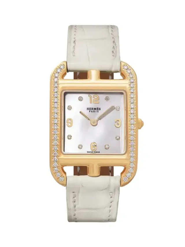 Cape Cod 31mm Small 18-karat , Alligator, Mother-of-pearl And Diamond Watch