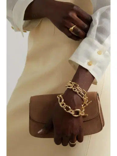 David Yurman Mercer 18-karat Gold Diamond Bracelet | Thumbnail 4 David Yurman Mercer 18-karat Gold Diamond Bracelet | Thumbnail 4