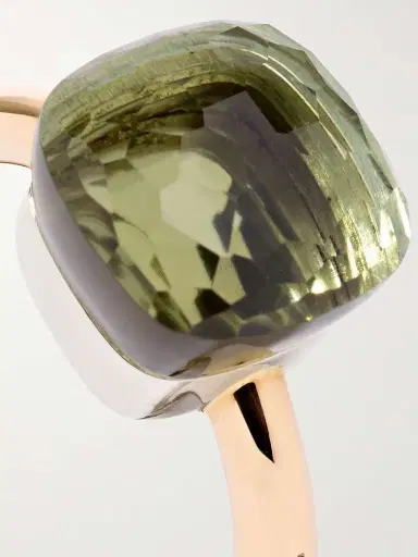 Pomellato Nudo Classic 18-karat Rose And White Gold Prasiolite Ring | Thumbnail 4 Pomellato Nudo Classic 18-karat Rose And White Gold Prasiolite Ring | Thumbnail 4