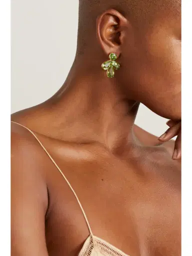 Irene Neuwirth Gemmy Gem 18-karat Gold Tourmaline Earrings | Thumbnail 2