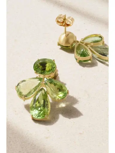 Irene Neuwirth Gemmy Gem 18-karat Gold Tourmaline Earrings | Thumbnail 3