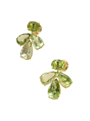 Irene Neuwirth Gemmy Gem 18-karat Gold Tourmaline Earrings | Thumbnail 1