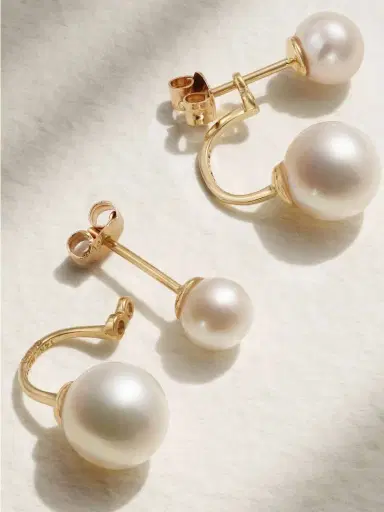 Mateo 14-karat Gold Pearl Earrings | Thumbnail 3 Mateo 14-karat Gold Pearl Earrings | Thumbnail 3