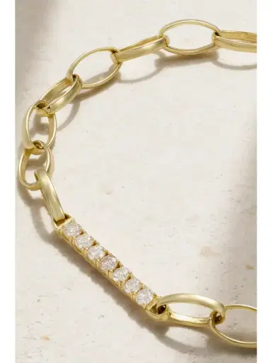Jennifer Meyer Medium Edith 18-karat Gold Diamond Bracelet | Thumbnail 4 Jennifer Meyer Medium Edith 18-karat Gold Diamond Bracelet | Thumbnail 4