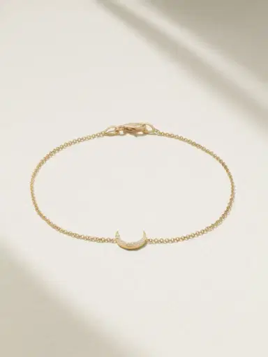 Jennifer Meyer Mini Carson 18-karat Gold Diamond Bracelet | Thumbnail 1