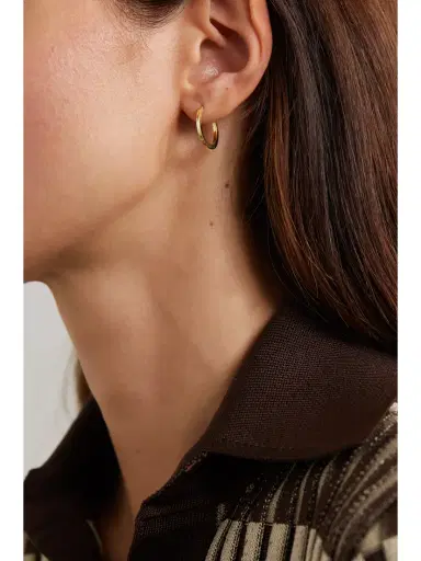 Jennifer Meyer Large 18-karat Gold Hoop Earrings | Thumbnail 2 Jennifer Meyer Large 18-karat Gold Hoop Earrings | Thumbnail 2