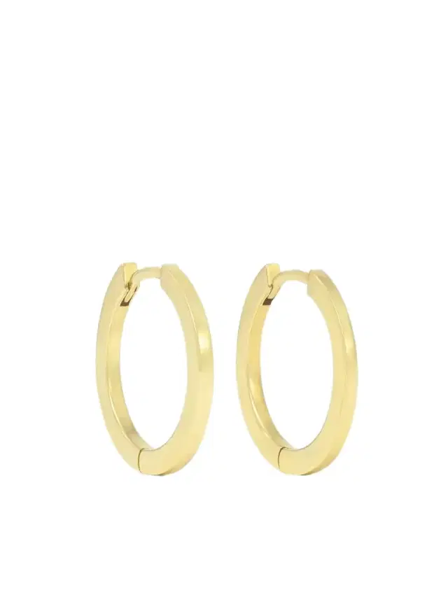 Jennifer Meyer Large 18-karat Gold Hoop Earrings