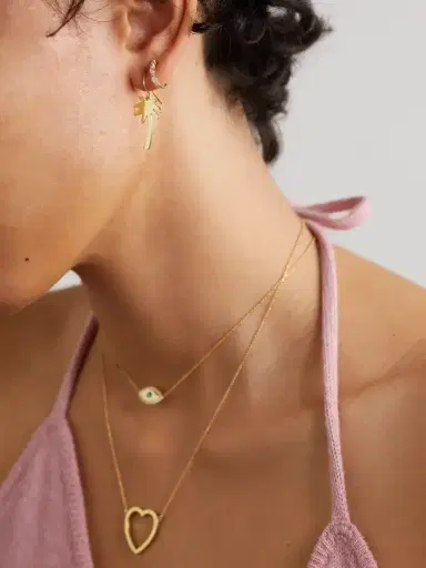 Jennifer Meyer Mini Marquise 18-karat Gold Diamond Hoop Earrings | Thumbnail 4 Jennifer Meyer Mini Marquise 18-karat Gold Diamond Hoop Earrings | Thumbnail 4