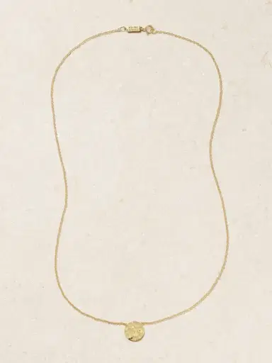 Jennifer Meyer Mini Hammered Disc 18-karat Gold Necklace | Thumbnail 4 Jennifer Meyer Mini Hammered Disc 18-karat Gold Necklace | Thumbnail 4