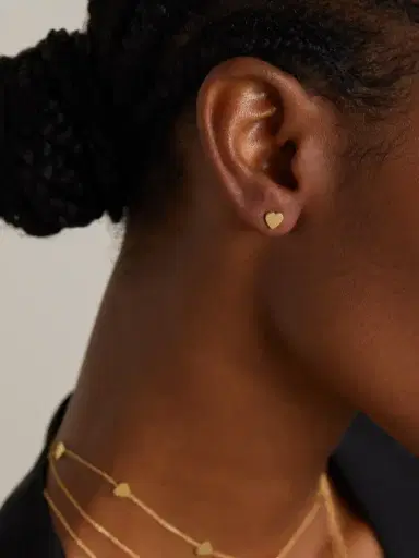 Jennifer Meyer Heart 18-karat Gold Earrings | Thumbnail 2 Jennifer Meyer Heart 18-karat Gold Earrings | Thumbnail 2