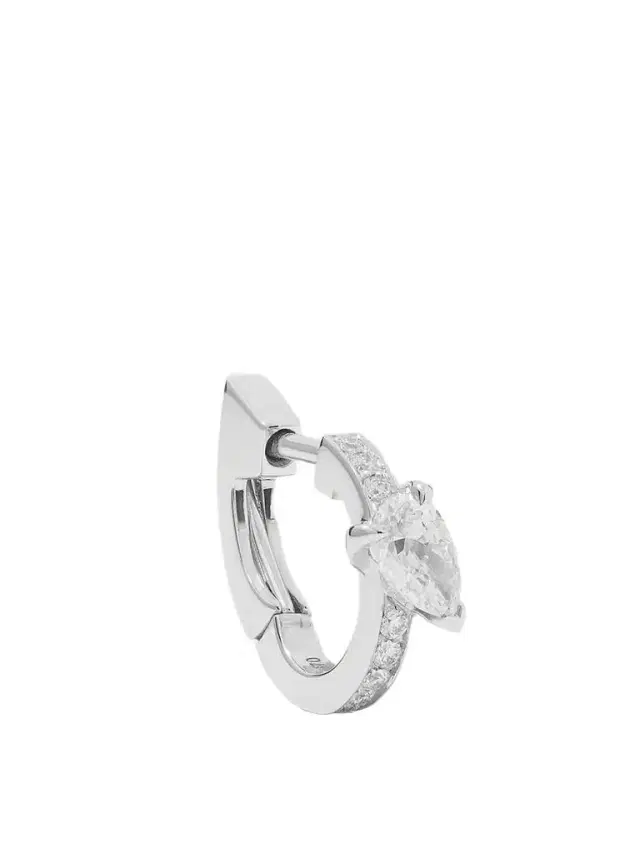 Repossi Harvest 18-karat White Gold Diamond Single Earring